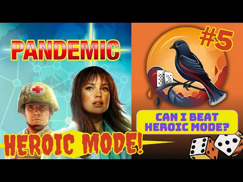 Pandemic Board Game Playthrough | Can I Beat Heroic Mode?