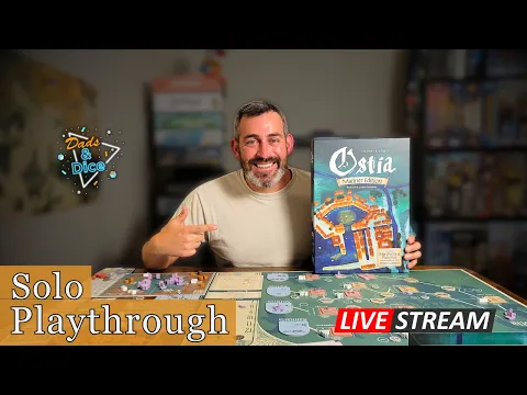 Ostia: Mariners Edition | Solo Playthrough | Crafty Games | Livestream