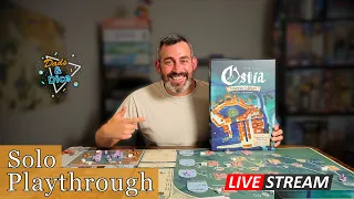 Ostia: Mariners Edition | Solo Playthrough | Crafty Games | Livestream