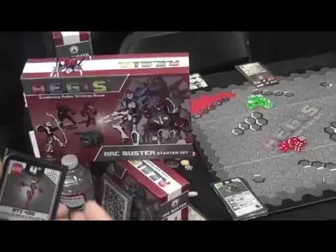 A.E.G.I.S. Combining Robots Strategy Game - Overview from GenCon 2015