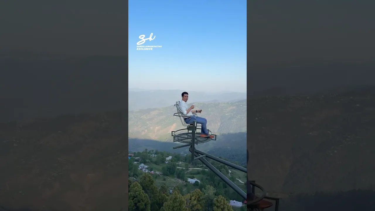 They're quite literally living the high life...😱 #heights #extreme #cooltech
