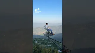 They're quite literally living the high life...😱 #heights #extreme #cooltech