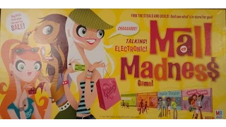What's Inside - Mall Madness Board Game (2004, Milton Bradley)