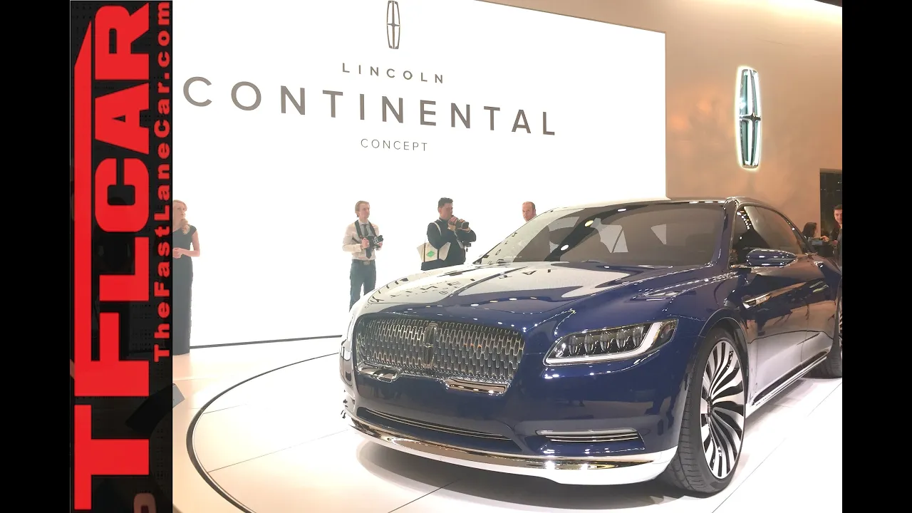 Lincoln Continental Concept: 2015 New York Auto Show One Take