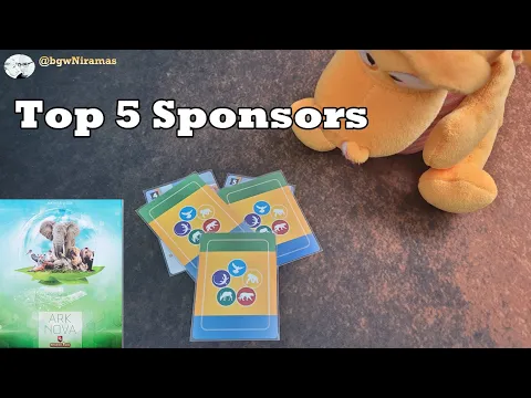 Ark Nova: Top 5 Sponsors