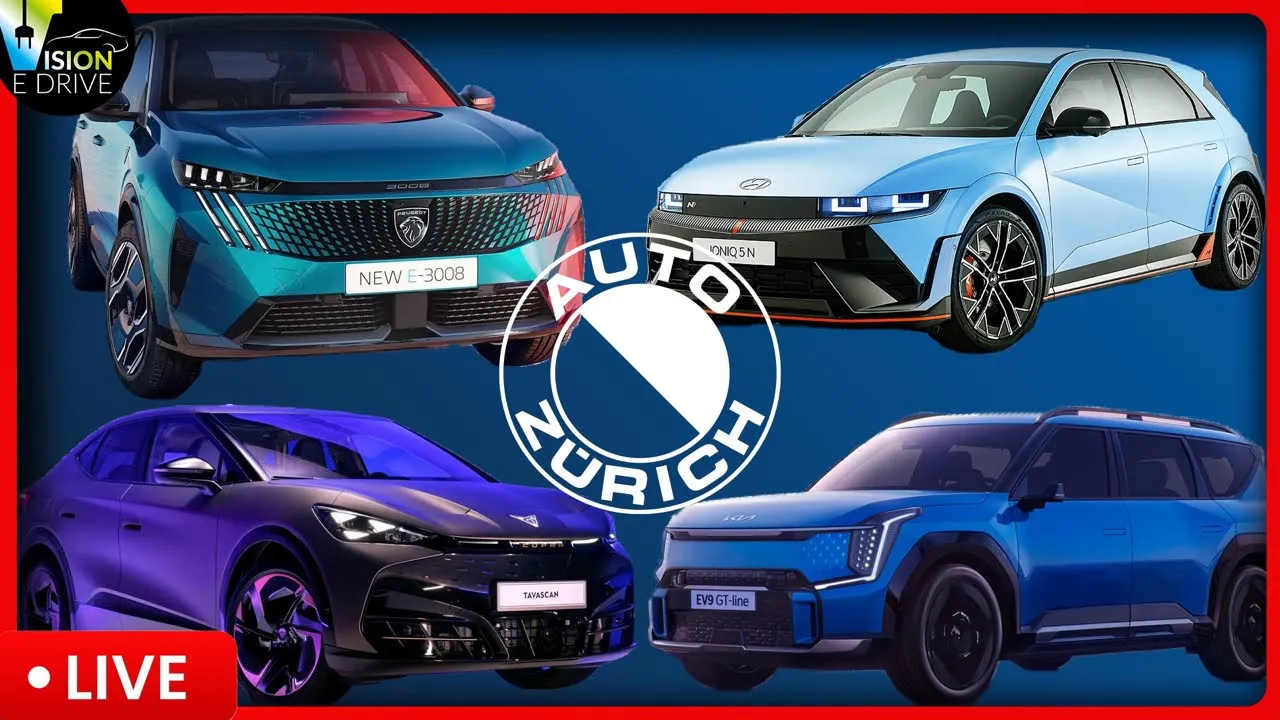 Alle Elektroauto Neuheiten 2024! - LIVE von der Auto Zürich