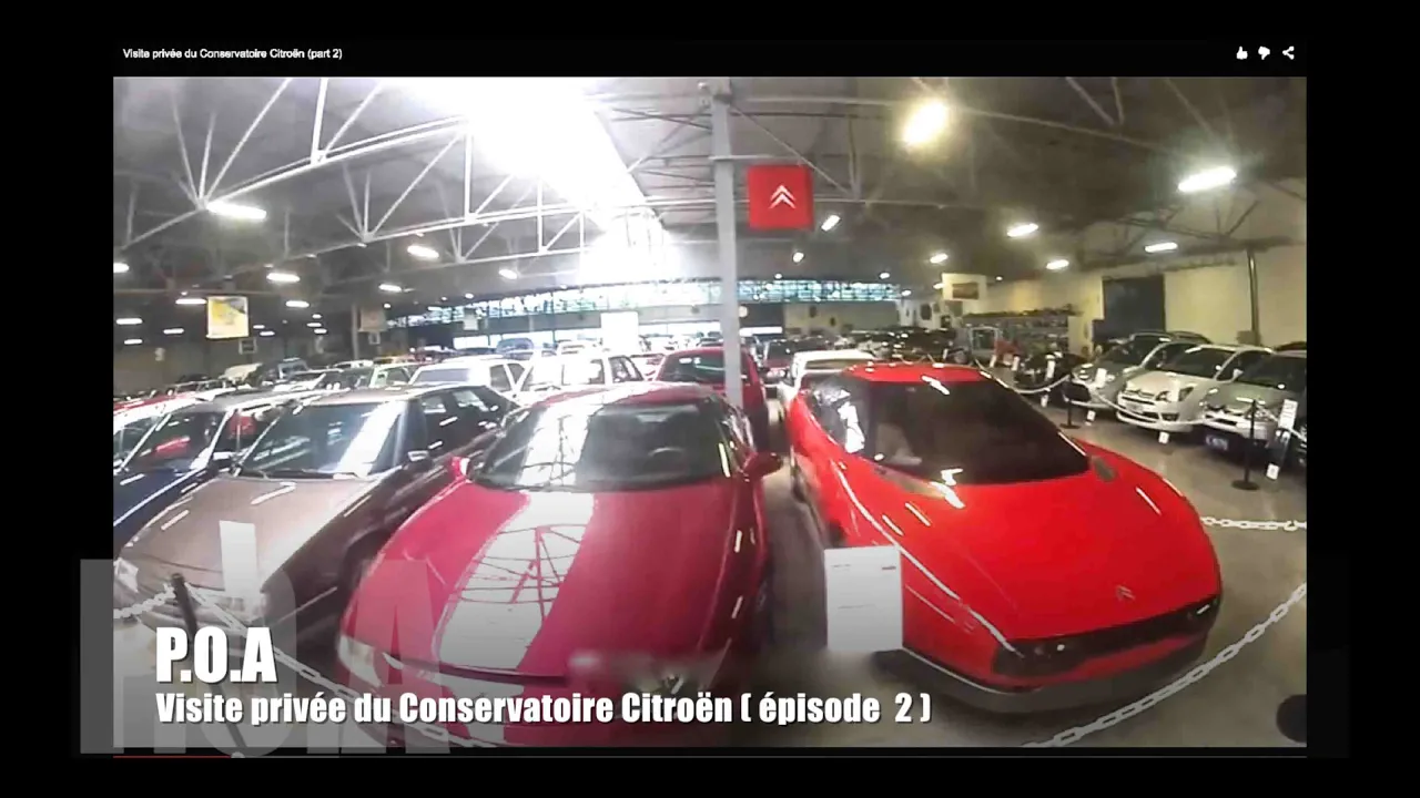 Citroën : visite privée du conservatoire du patrimoine Citroën (2/5)