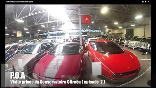 Citroën : visite privée du conservatoire du patrimoine Citroën (2/5)