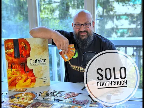 Luthier board game | solo | playthrough