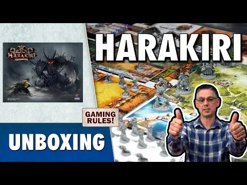 Harakiri: Blades of Honor - Unboxing video