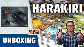 Harakiri: Blades of Honor - Unboxing video
