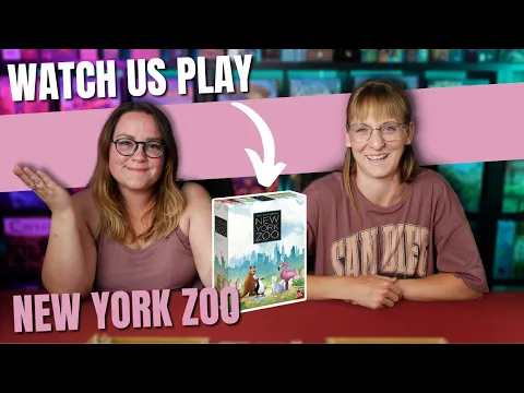 New York Zoo | Board Game Playthrough