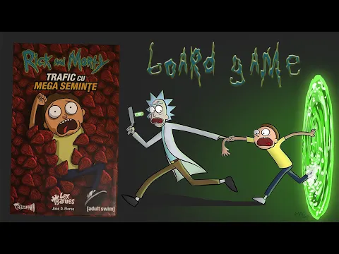 Rick and Morty - Traffic with mega seeds - Board Game