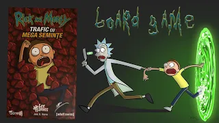 Rick and Morty - Traffic with mega seeds - Board Game