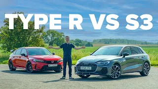 New Audi S3 vs Honda Civic Type R | Battle of the £50k hot hatches