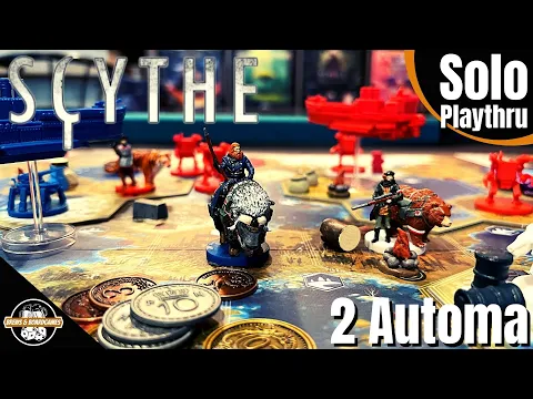 Scythe - Solo mode | Who will control the Factory?!