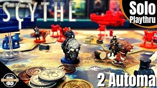 Scythe - Solo mode | Who will control the Factory?!