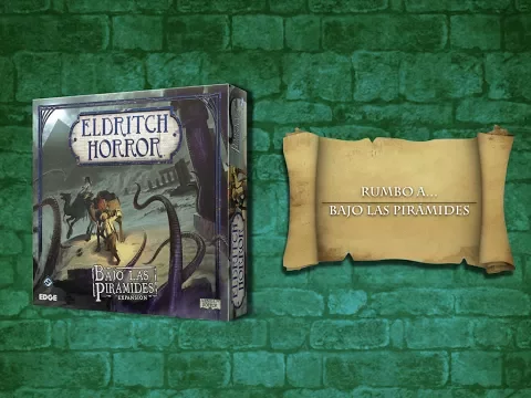 Bajo las pirámides unboxing Eldritch Horror el juego de mesa