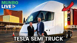 Tesla Semi Walkaround & Discussion at ACT Expo w/ Dan Priestley